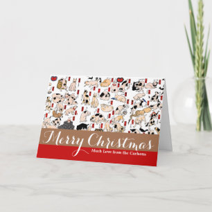 Cartão De Festividades felinos japoneses gatinho Ukiyo-e engraçado