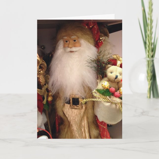 Cartão De Festividades FELIZ 1rua NATAL PARA BEBÊ (Frente)