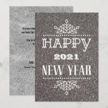 FELIZ 2021 ANO NOVO | Tipografia moderna