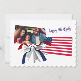 Cartão De Festividades Feliz 4 de julho