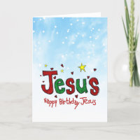 Feliz aniversário Jesus