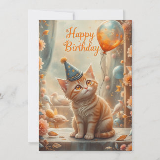 Cartão De Festividades Feliz aniversário para você