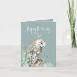 Cartão De Festividades Feliz Aniversário, Son Barn Owl<br><div class="desc">Se o seu filho ama corujas,  natureza ou vida selvagem,  vai adorar este cartão de aniversário</div>