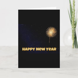 Cartão De Festividades Feliz ano novo