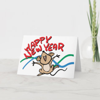 Cartão De Festividades Feliz ano novo