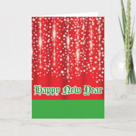 Cartão De Festividades Feliz ano novo