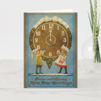 Cartão De Festividades Feliz ano novo