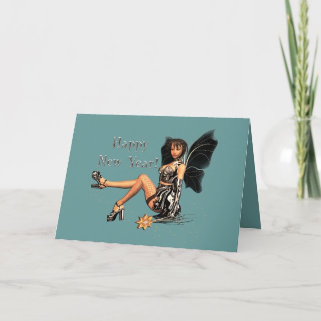 Cartão De Festividades feliz ano novo (Frente)