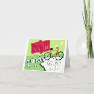 Cartão De Festividades Feliz ano novo