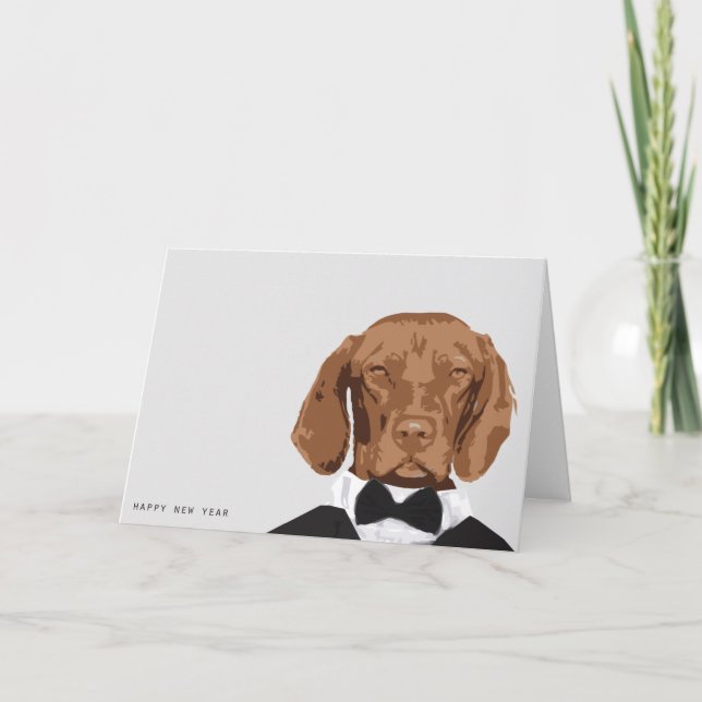 Cartão De Festividades Feliz ano novo (Frente)