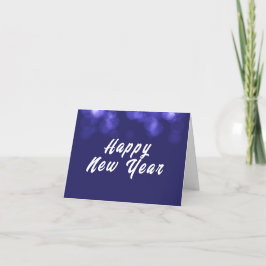 Cartão De Festividades Feliz Ano Novo 