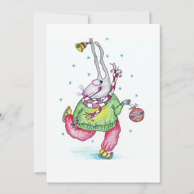 Cartão De Festividades Feliz ano novo (Frente)