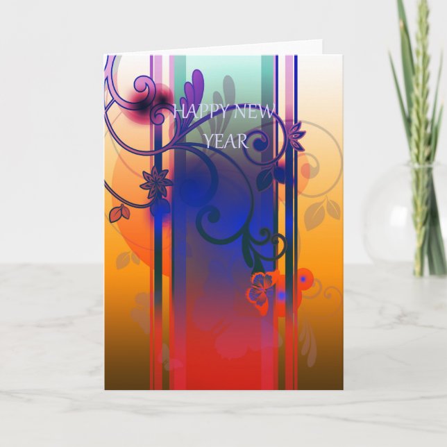 CARTÃO DE FESTIVIDADES FELIZ ANO NOVO 2011 (Frente)