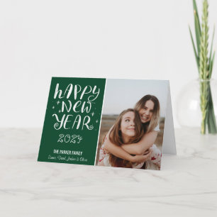 Cartão De Festividades Feliz ano novo 2021 Fotografia Na moda