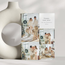 Feliz Ano Novo Colagem de Múltiplas Fotos com Mens