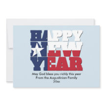 Feliz ano novo Texano Patriótico