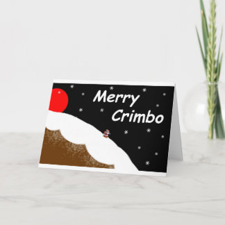 Cartão De Festividades Feliz Crimbo