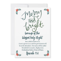 Feliz de Natal e Brilho Noite Verde Azul