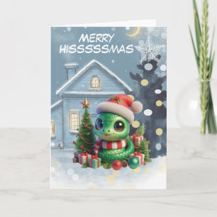 Cartão De Festividades Feliz de Natal Engraçado