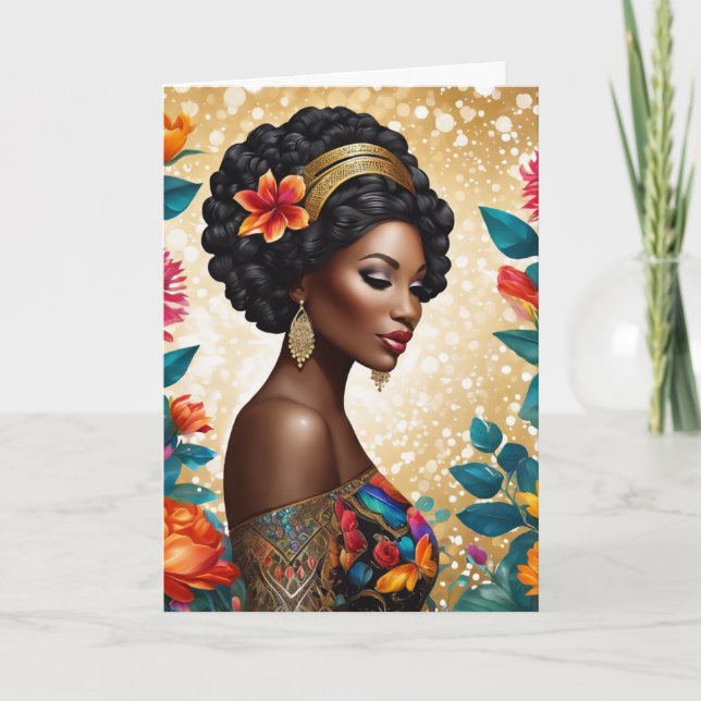 Cartão De Festividades Feliz Dia das Mães (Frente)