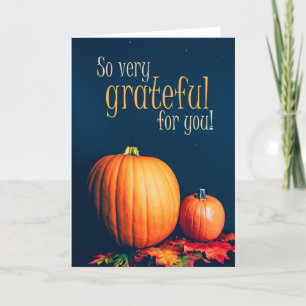 Cartão De Festividades Feliz Dia De Ação De Graças Para Todos Os Pumpkins