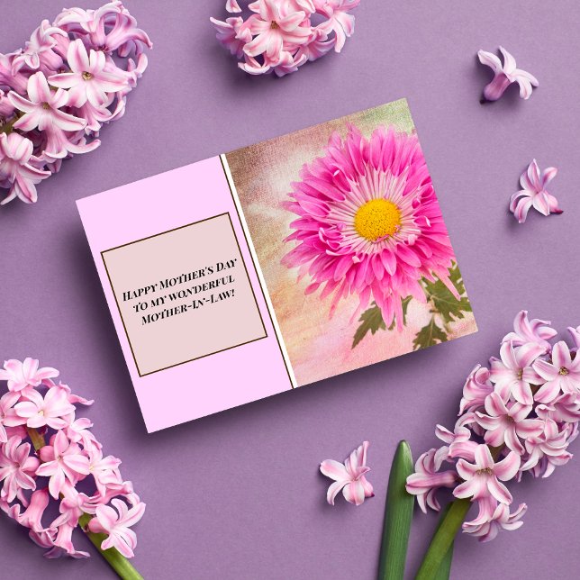 Cartão De Festividades Feliz Dia de as mães à minha margarida madrinha (Criador carregado)