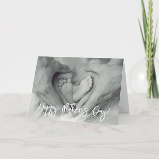 Cartão De Festividades Feliz Dia de as mães para a Melhor Foto de Mãe