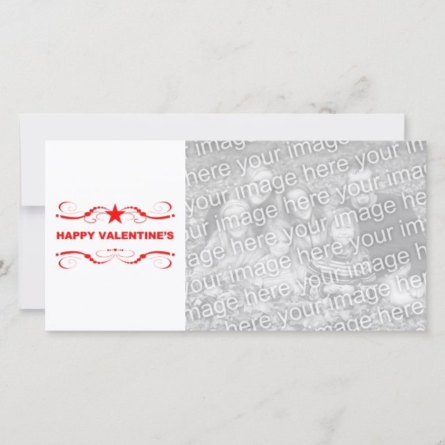 Cartão De Festividades feliz dia de os namorados (Frente)