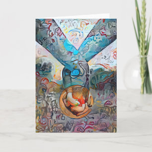 Cartão De Festividades Feliz dia de os namorados Suas Palavras Segurando