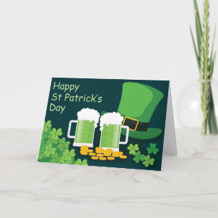 Cartão De Festividades Feliz Dia de São Patrício