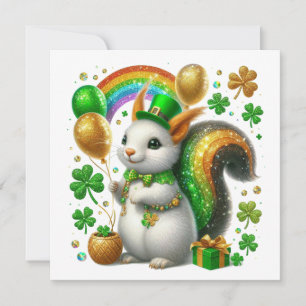 Cartão De Festividades Feliz Dia de São Patrício 