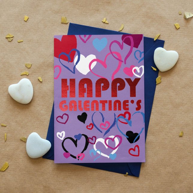 Cartão De Festividades Feliz Dia dos Galentinos (Criador carregado)