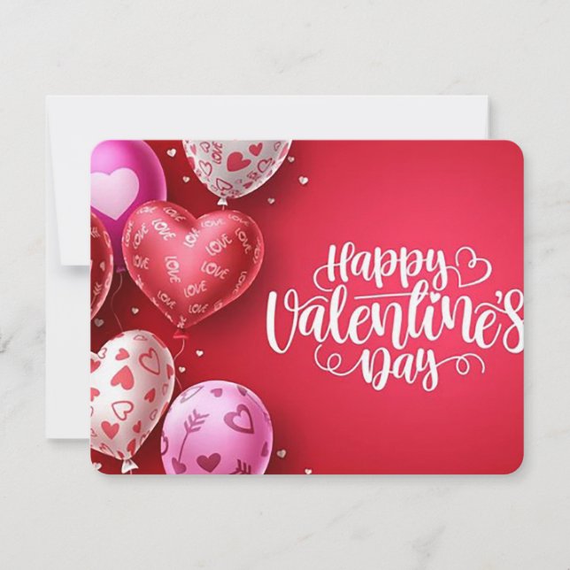 Cartão De Festividades Feliz Dia dos Namorados (Frente)