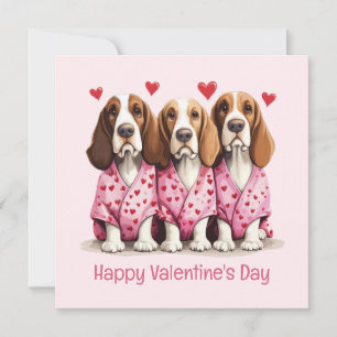 Cartão De Festividades Feliz Dia dos Namorados Cachorros