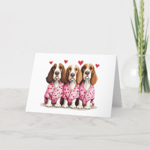 Cartão De Festividades Feliz Dia dos Namorados Cachorros