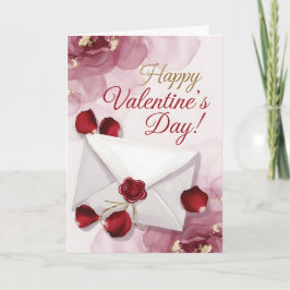 Cartão De Festividades Feliz Dia dos Namorados! Carta de Amor