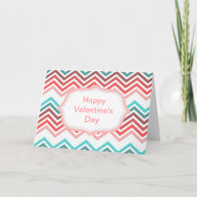 Feliz Dia dos Namorados, chevron colorido