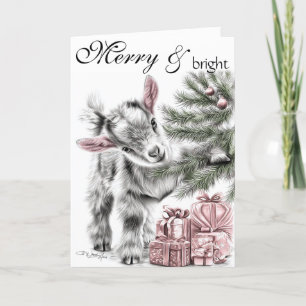 Cartão De Festividades Feliz e Brilho - Natal do Bebê