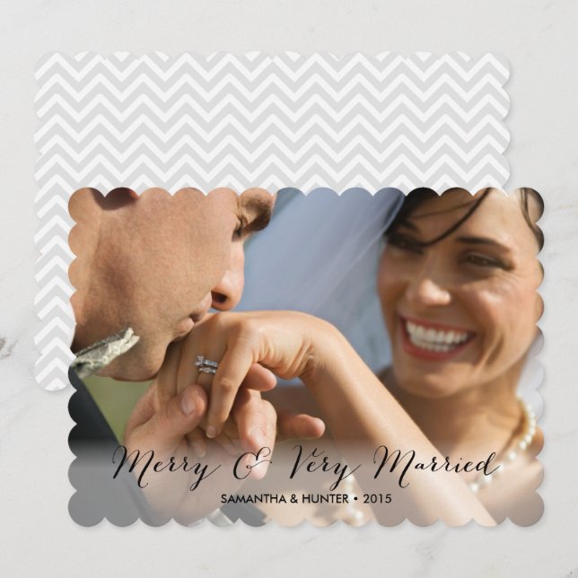 Cartão De Festividades Feliz e Casais muito casados (Frente/Verso)