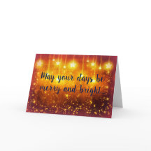 Feliz e Natal brilhante