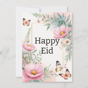 Cartão De Festividades Feliz Eid