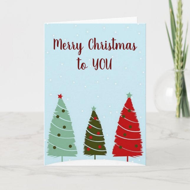 CARTÃO DE FESTIVIDADES FELIZ ESTE NATAL "NOVO AMOR" (Frente)