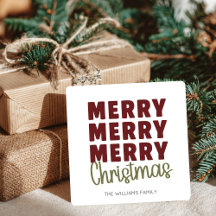 Feliz Feliz Feliz Natal Personalizado