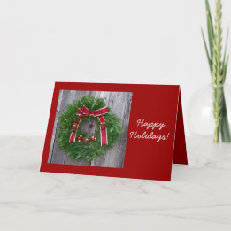 Cartão De Festividades Feliz Férias!