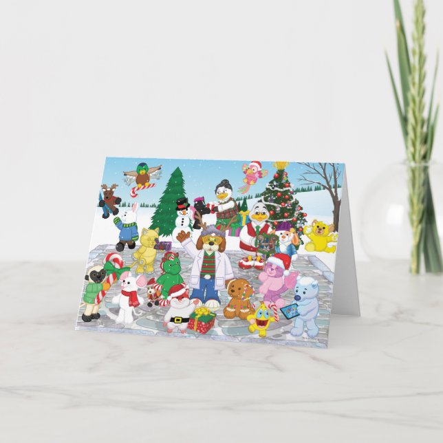 Cartão De Festividades Feliz Férias! (Frente)