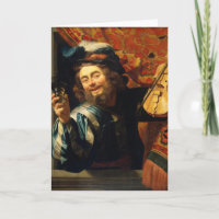 Feliz Fiddler - Van Honthorst