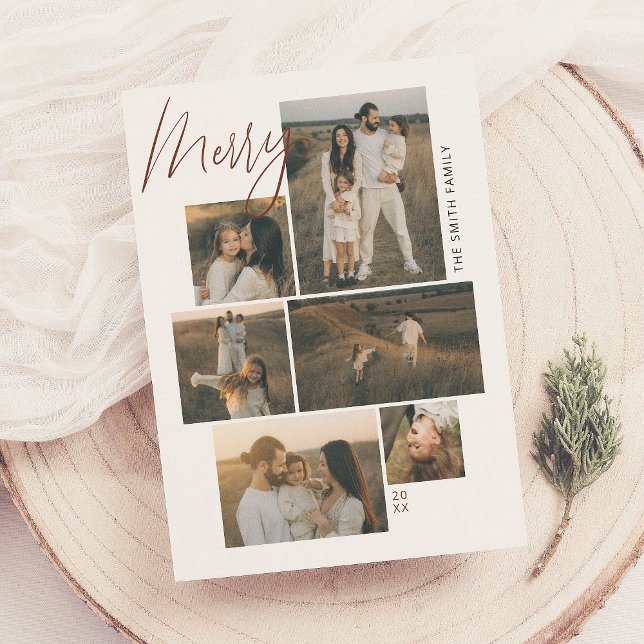 Cartão De Festividades Feliz | Galeria Muro 6 Fotografia Colagem Natal (Criador carregado)
