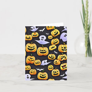 Cartão De Festividades Feliz Halloween!