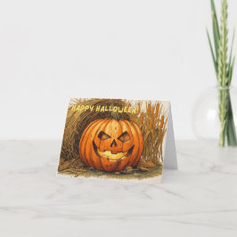 Cartão De Festividades Feliz Halloween