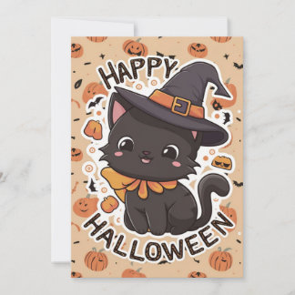 Cartão De Festividades Feliz Halloween Spooky